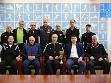 Команду по мини-футболу среди ветеранов «Кавказ» чествовали в Минспорта региона