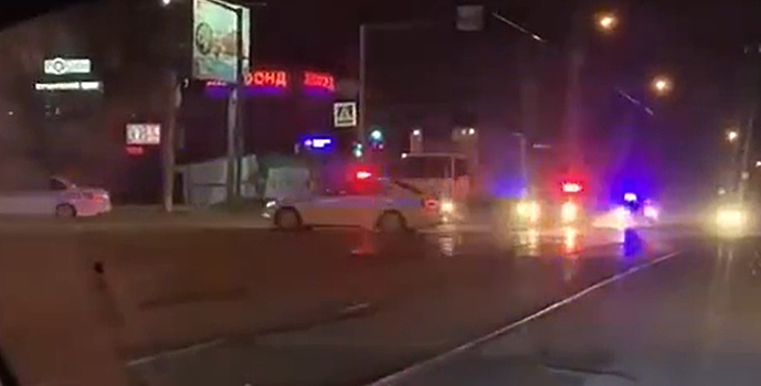 Шесть экипажей ГИБДД гонялись за гонщиком в Новосибирске