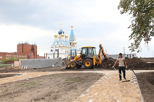 В посёлке Рублёво в этом году благоустроят территорию у храма «Неувядаемый Цвет»