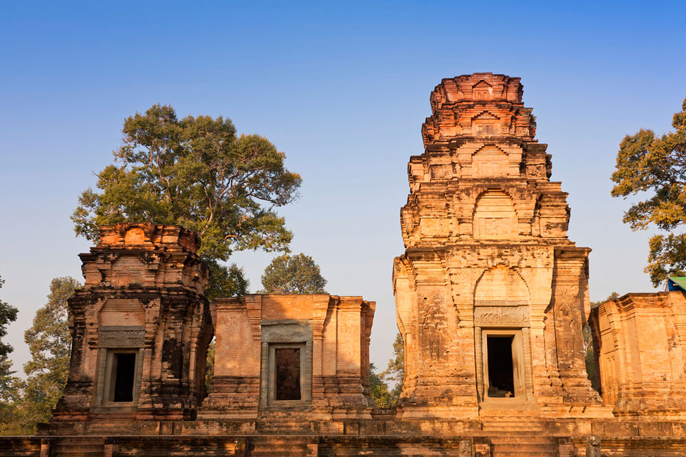 Храм Prasat Kravan, Ангкор, Камбоджа, Азия