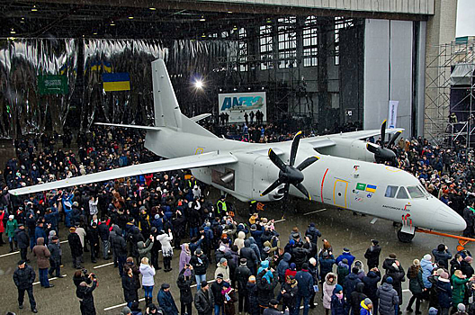 На Украине впервые поднялся в воздух новый Ан-132