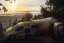 Volkswagen сделает из Caddy дом на колесах с двухметровой кроватью