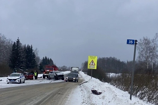 Во Владимирской области скорая помощь с пострадавшим в ДТП попала в аварию