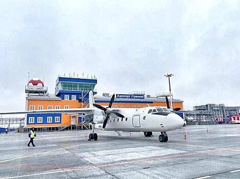 В аэропорт проекта «Арктик СПГ 2» прилетел первый самолет