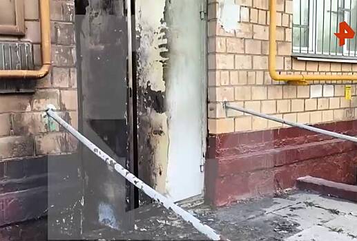 Последствия поджога пункта полиции российским школьником попали на видео