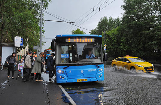 Московские власти попросили автомобилистов пользоваться общественным транспортом во время непогоды