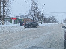 В центре рязанского Касимова произошло ДТП