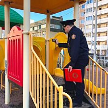В Московской области повышают безопасность и благоустройство детских игровых площадок