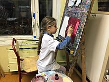 Осенний пейзаж в рисунках