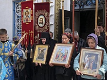 В Кыргызстан привезли уникальные православные реликвии