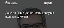 Доцент СПбГУ Денис Скопин получил поддержку коллег