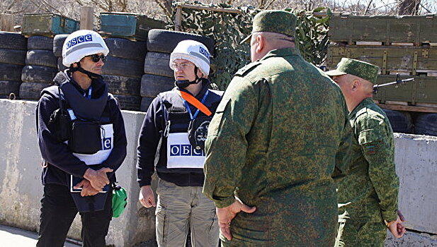 БПЛА ОБСЕ находится на подконтрольной Киеву территории, заявили в ДНР