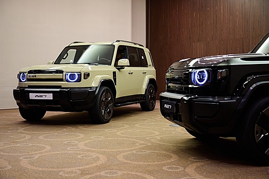 В РФ прошел закрытый показ Chery iCaur V27