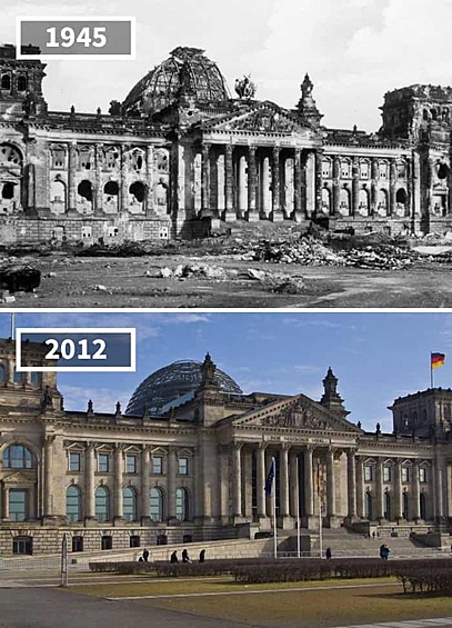 Рейхстаг, Германия, 1945 — 2012 