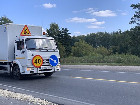 Нижегородские дороги разметят желтым цветом