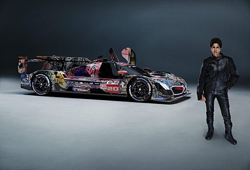 BMW представила арт-кар для марафона «24 часа Ле-Мана»