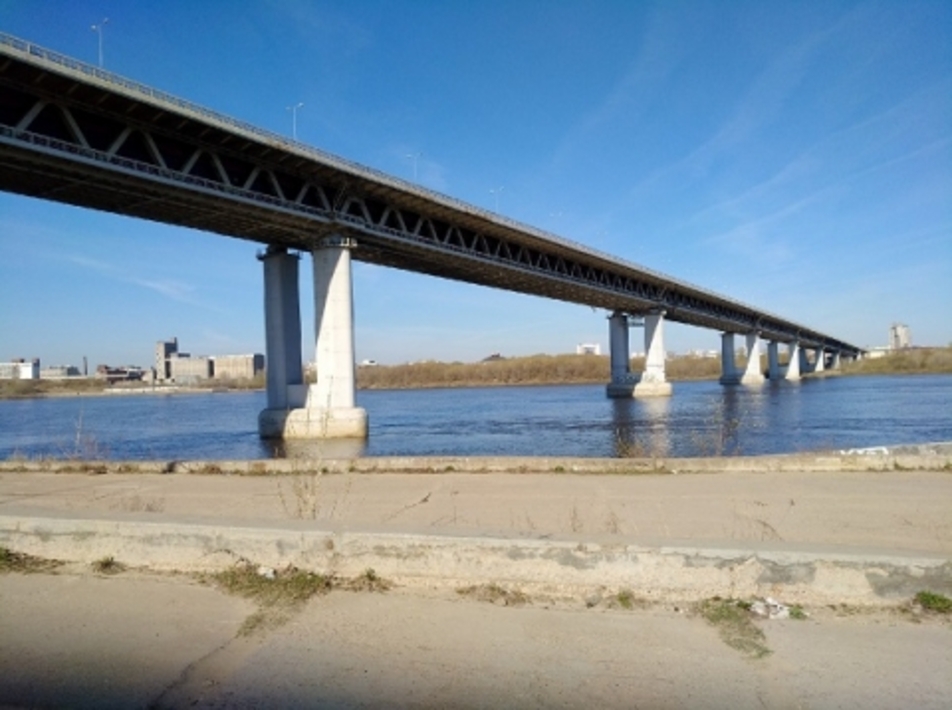 Мост через оку в павлово