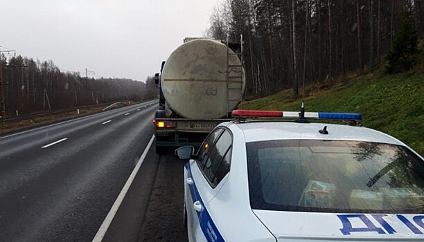 Пьяный водитель грузовика остановлен на трассе «Кола» в Карелии