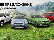 Согревающее предложение от ВЕНТУС SKODA