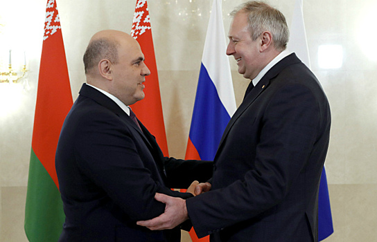 Мишустин и Румас обсудили стоимость газа РФ для Минска
