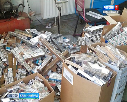 Калининградские таможенники перекрыли канал контрабанды табачных изделий
