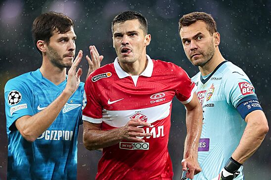 Кто из действующих футболистов провёл наибольшее количество матчей за «Зенит», «Спартак» и остальные клубы, подробности