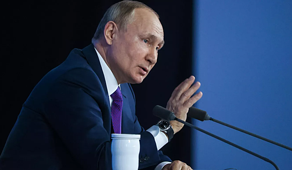 Путин заявил о планах Киева использовать «грязную бомбу»