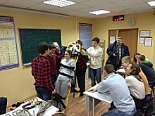 Команда МИЭТ из района Старое Крюково готовится к соревнованиям студентов-спасателей