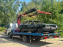 Брошенный автомобиль перемещен с улицы Онежской в Пензе на спецстоянку