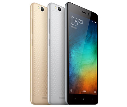 Представлен 100-долларовый смартфон Xiaomi Redmi 3