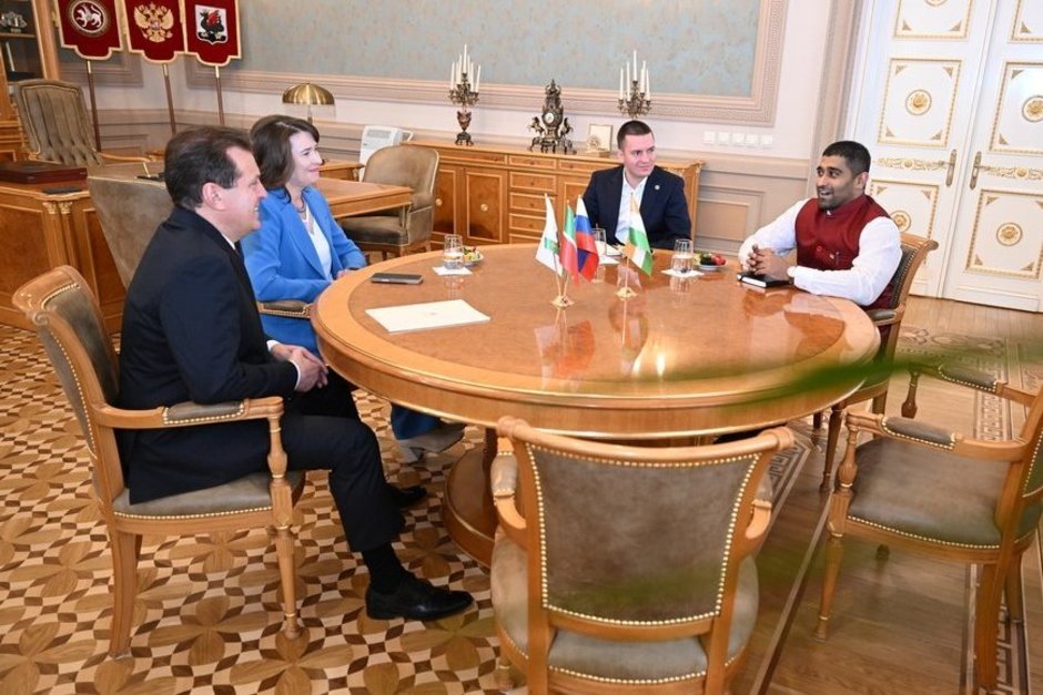 Мэр Казани и генконсул Индии обсудили планы развития двусторонних отношений