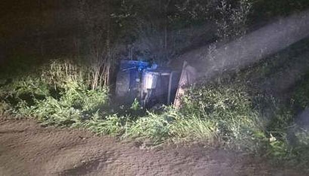 В Калининградской области на полигоне в Павенково перевернулся Jeep Wrangler, водитель погиб