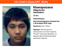 Мальчик с надписью «Россия» пропал в Новосибирске