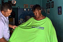 «Самый толстый мальчик в мире» похудел вдвое