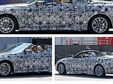 Новый BMW 4-Series Cabrio замечен во время испытаний