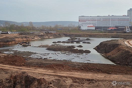 Минстрой признал наличие грунтовых вод на месте строительства культурного кластера в Кемерове