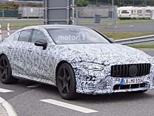 Четырёхдверный Mercedes-AMG GT вновь замечен на тестах