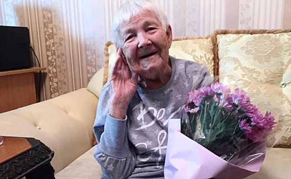 Жительница Курской области Прасковья Сурма отметила 102-й день рождения