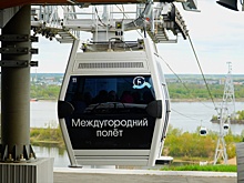 На 83% вырос пассажиропоток нижегородской канатной дороги за год