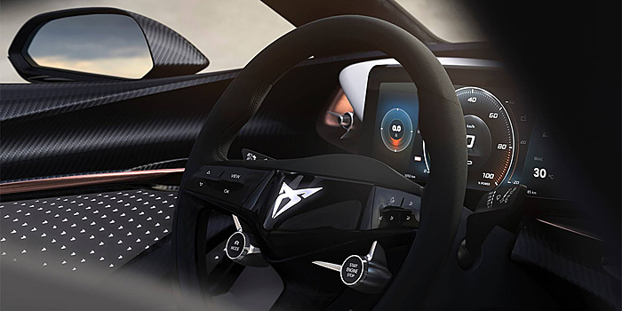 Новый бренд Cupra продемонстрировал салон дебютного спортивного электромобиля