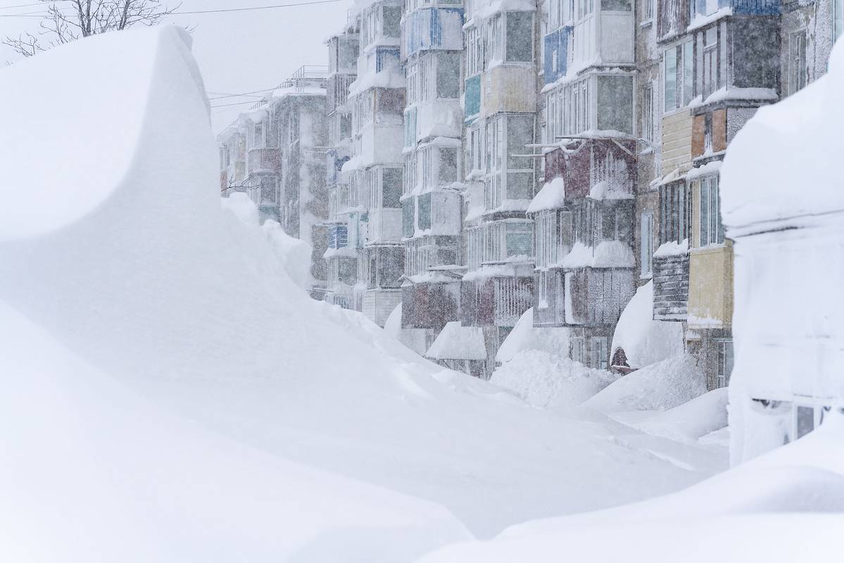 Камчатские снегопады признали уникальными