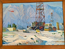 Трактора и танки – след в красках на выставке в Челябинске