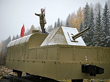 В Архангельской области создали точную копию вагона бронепоезда Красной армии