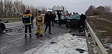 В массовой аварии под Саратовом погибли два человека