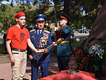 В поселке Бутурлино Нижегородской области зажгли Вечный огонь