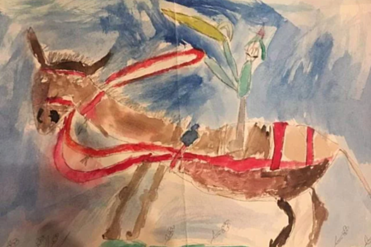 Россиянин выставил на торги свой детский рисунок