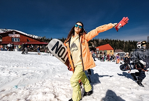 Мобильная активность омских лыжников и сноубордистов увеличилась в 3 раза