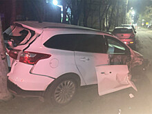 Пьяный водитель устроил массовое ДТП во время гонок с полицией