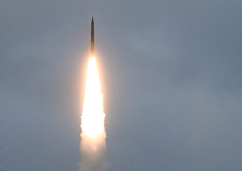 Опубликованы кадры пуска баллистической ракеты «Тополь-М»