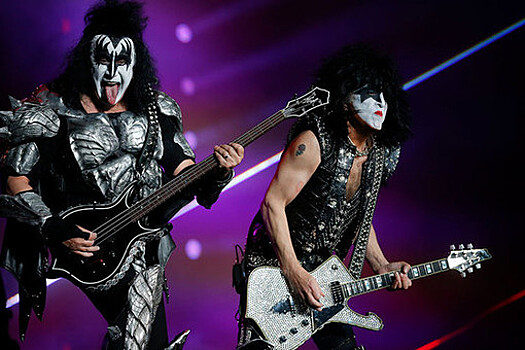 Аватары исполнили последнюю песню группы Kiss на заключительном концерте рокеров